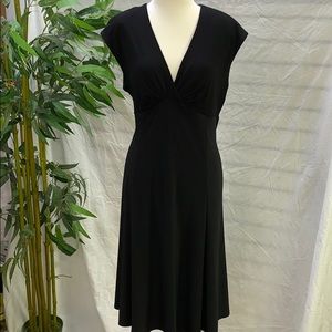 Chaps Black Pullover Dress